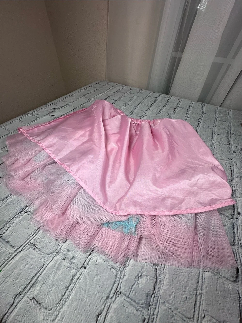 Gymboree Girls Ruffle Tutu Skirt Birthday Boutique Pink size 7